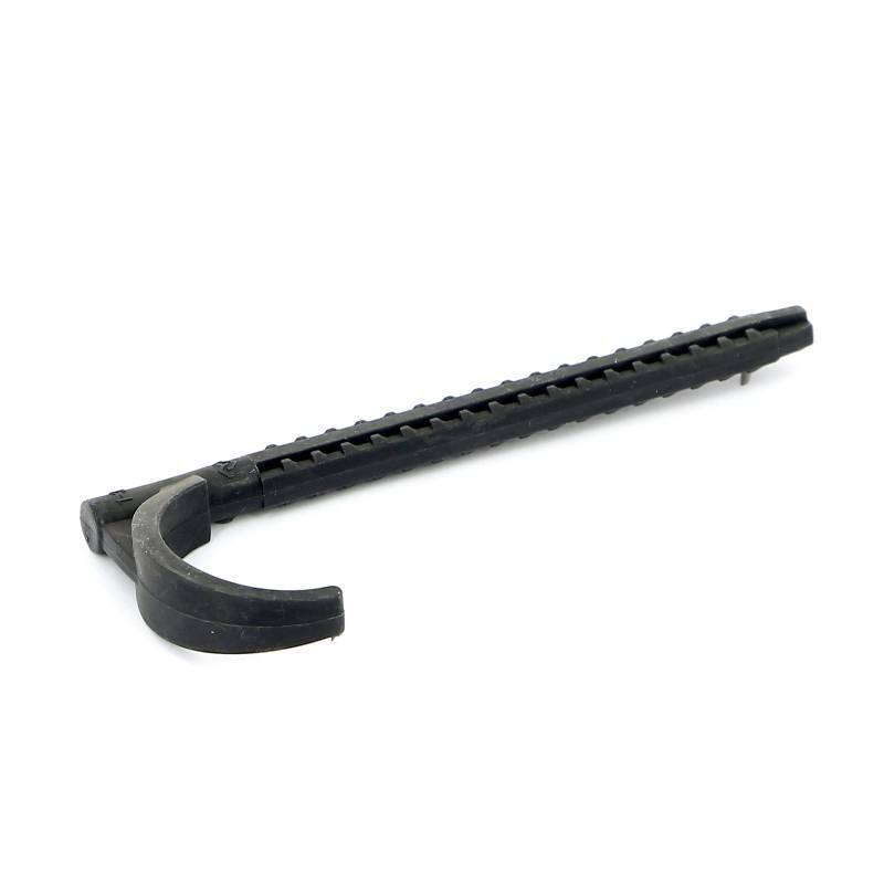 Дюбель-крюк одинарный Uni-Fitt 8x90 мм для фиксации труб 854S0809