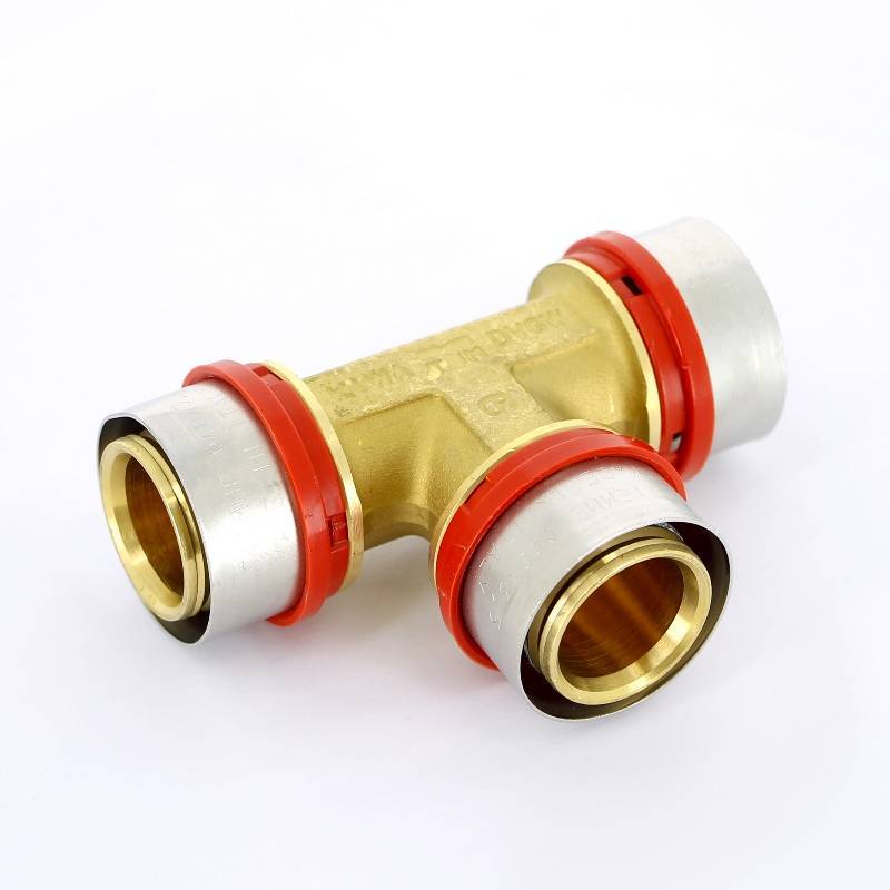 Тройник пресс Tiemme 40 мм 1650083