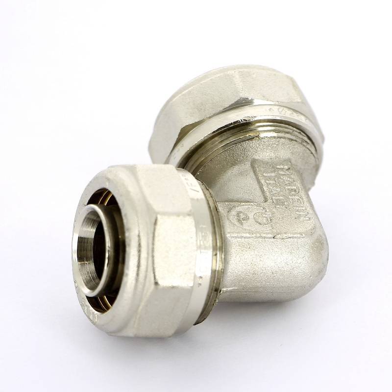 Угол обжимной Tiemme 1603 26 мм никелированный 1600019