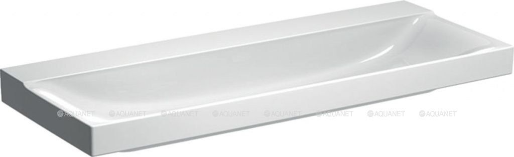 Раковина Geberit Xeno² 120 х 48 см без отверстия KeraTect 500.552.01.1