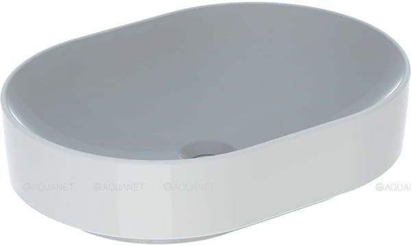 Раковина накладная Geberit VariForm эллиптическая 55х40 см без перелива 500.774.01.2
