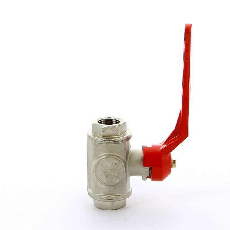 Кран шаровой Itap трехходовой L-порт ВВ рычаг 1/2 1280012