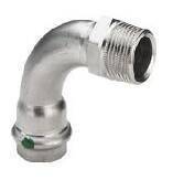 Угловой переход 90° Viega Sanpress Inox с НР 35x1 1/4 SC-Contur 436940