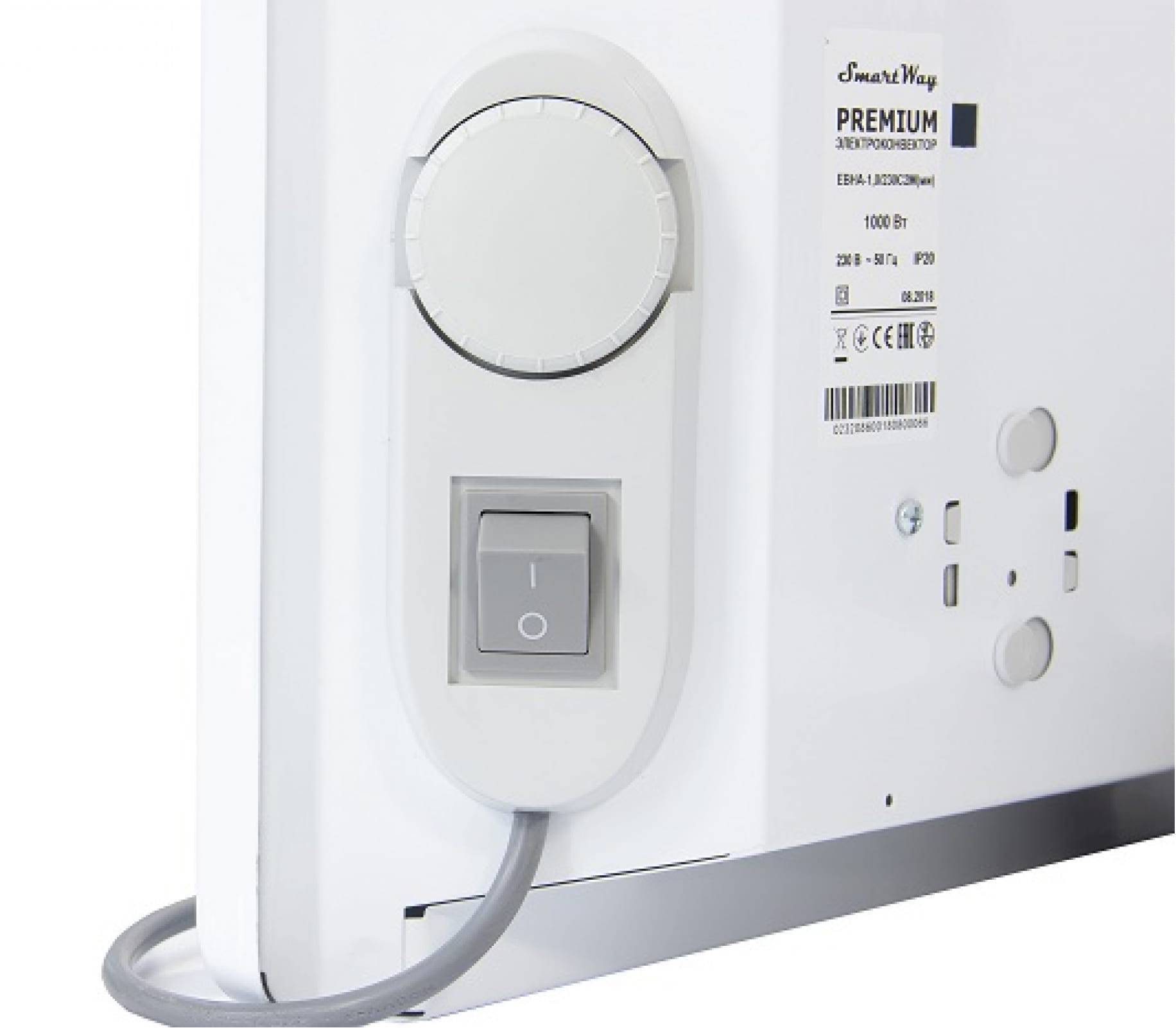 Конвектор электрический SmartWay Premium 1.5 кВт ЕВНА-1,5/230С2М