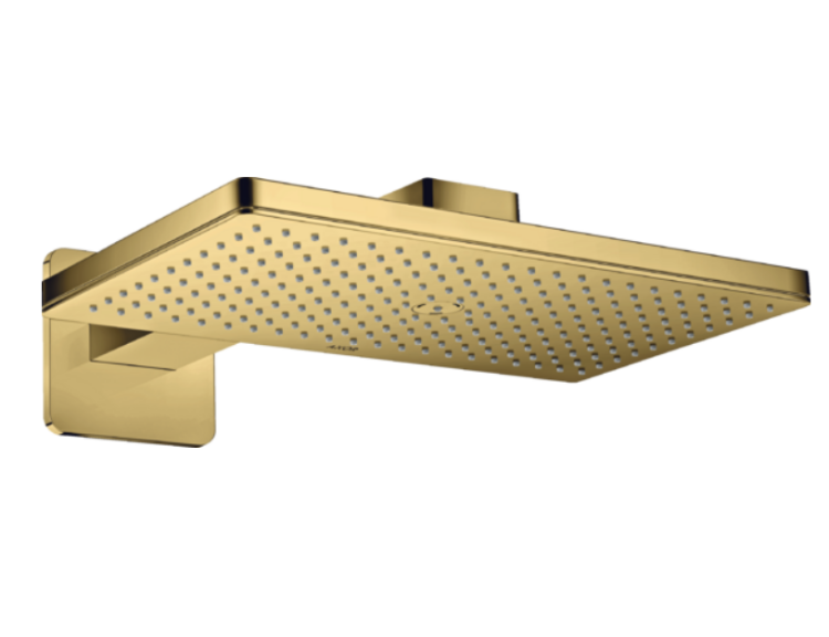 Верхний душ AXOR ShowerSolutions 460/270 1jet настенный полированное золото 35274990