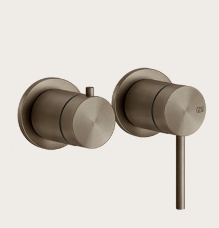 Смеситель для душа Gessi 316 Bath-Shower встраиваемый на 2 потребителя 54077761