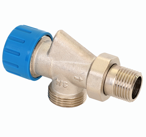 Клапан термостатический осевой Tiemme Premium 1/2 x 3/4 евроконус с преднастройкой 7140405