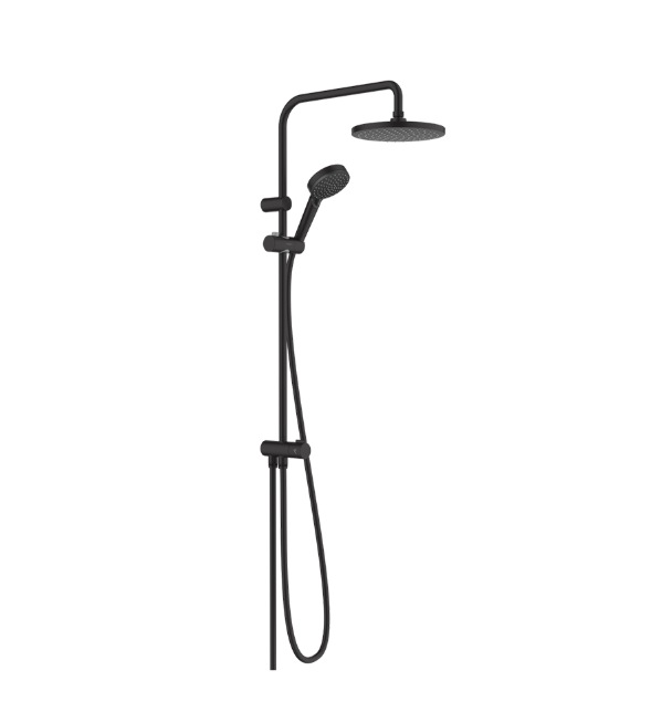 Душевая стойка Hansgrohe Vernis Blend Showerpipe 200 Reno черный матовый 26272670