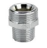 Ниппель переходной Viega модель 3246 1/2 x 3/4 бронза хромированная 448226