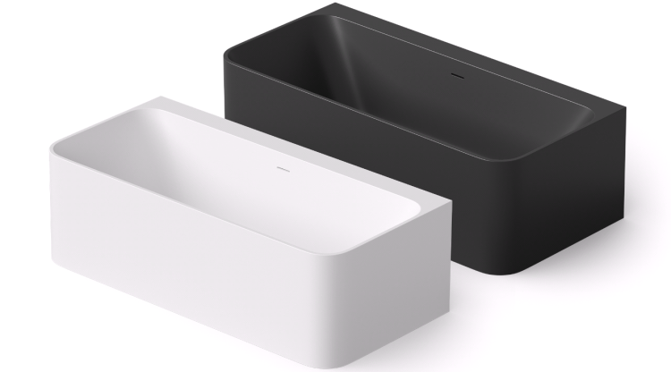 Ванна DEA Design Modern 1800х800х560 мм Graphite DD866518005