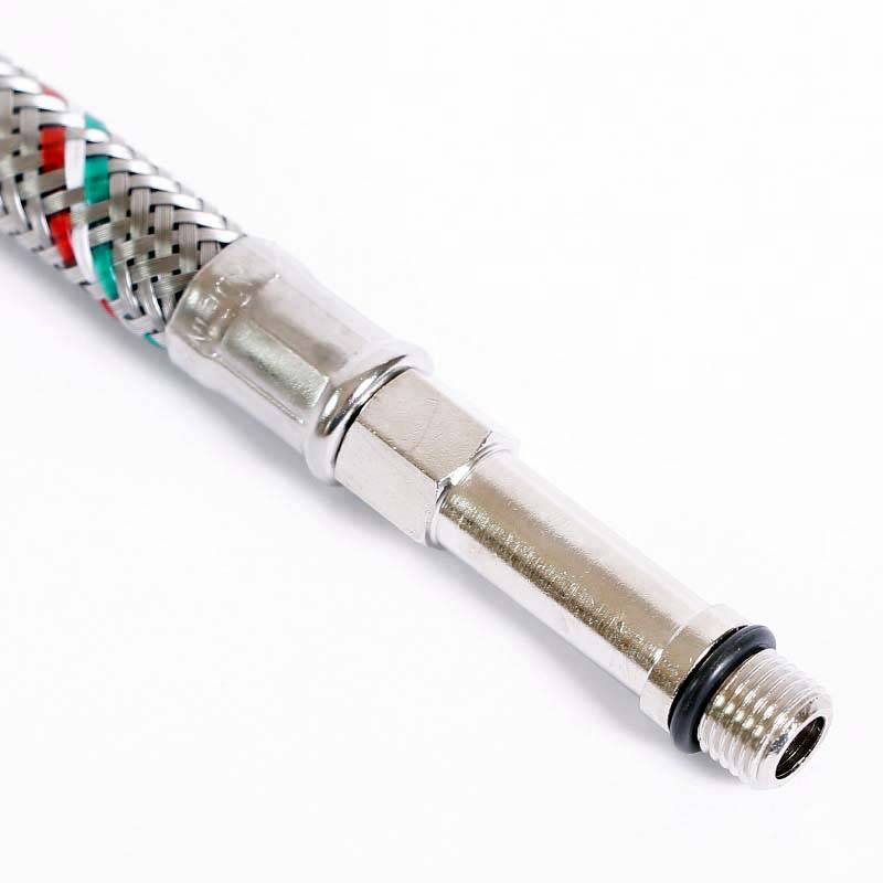 Гибкая подводка для смесителя Uni-Fitt 1/2 x M10 длинный штуцер 30 см 503S2803