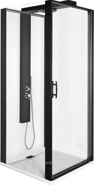 Душевая кабина VitrA Zest 900x900x2200 мм черный 56930024000