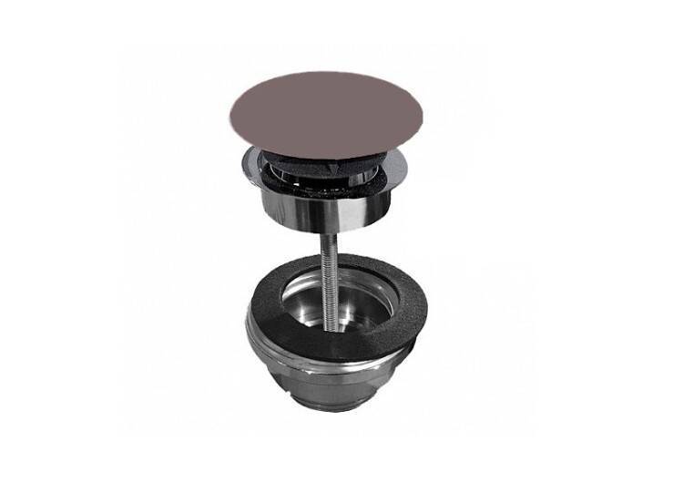 Донный клапан для раковины Scarabeo 1 1/4 хром/Sand 10010CCR52