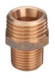 Ниппель переходной Viega модель 3246 1 x 1/2 бронза 446765