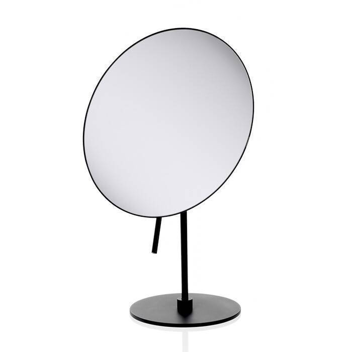 Косметическое зеркало настольное Decor Walther SPT 71 без подсветки черный матовый 0122560