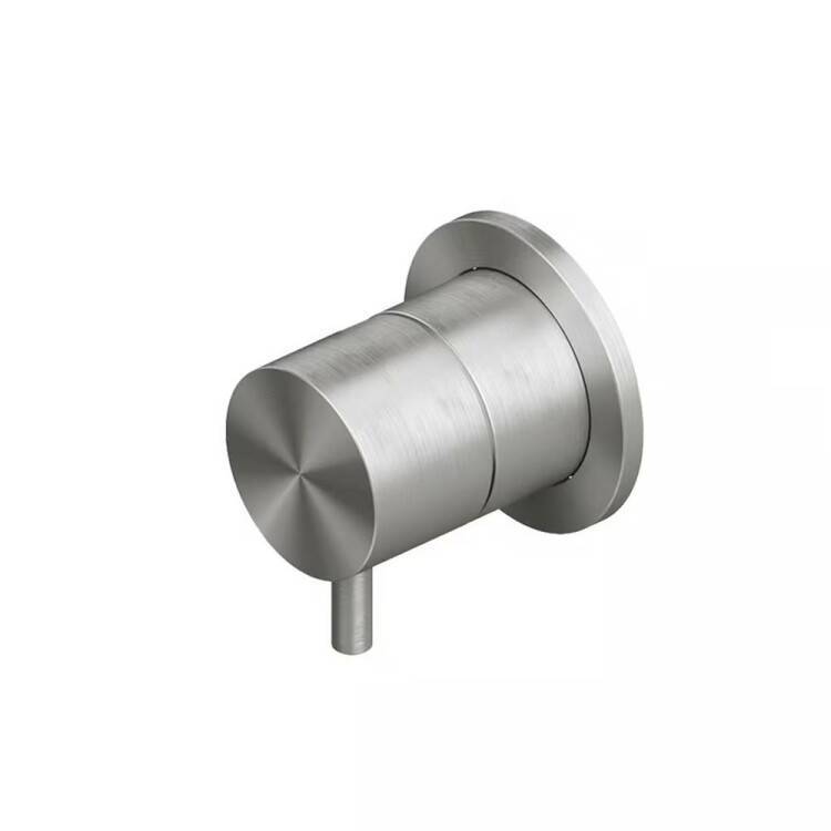 Смеситель для душа Quadro Design Source на 2 потребителя сталь брашированная 134400AS