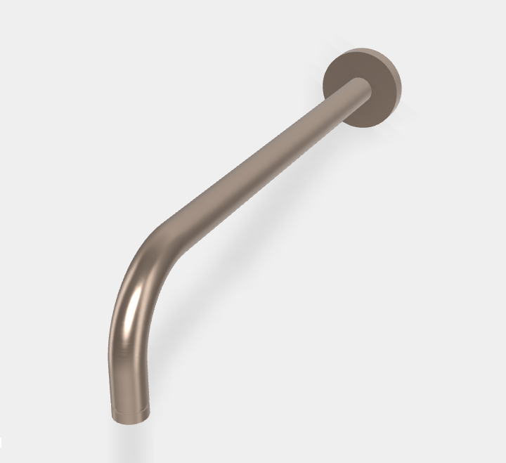 Держатель верхнего душа, Fima Carlo Frattini, Showerhead, цвет-Brushed Moka Bronze