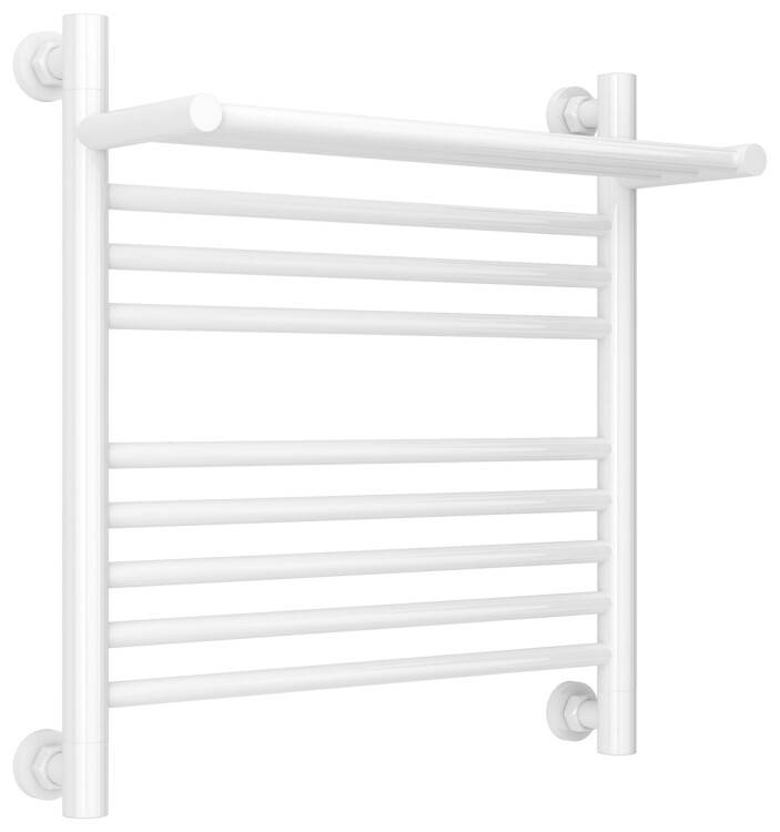 Полотенцесушитель водяной Сунержа Богема + с 1 полкой 500x500 мм белый 1202235050