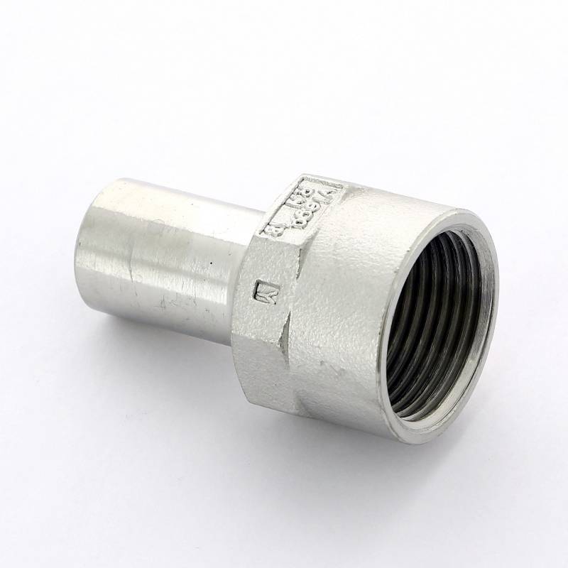 Вставка с внутренней резьбой Viega Sanpress Inox 18x3/4 нержавеющая сталь 436810