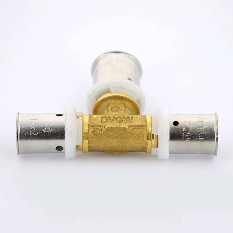 Тройник пресс Uni-Fitt 16x20x16 мм 706G6760