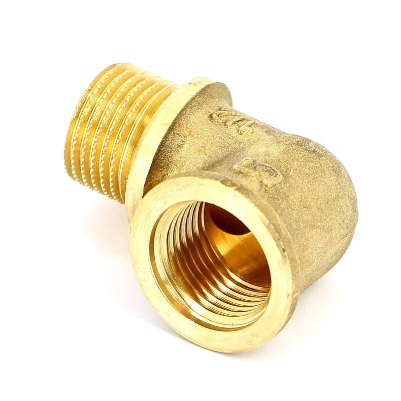 Угол 90° НВ Uni-Fitt 1/2 латунный с упором 612G2200