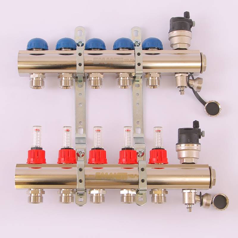 Коллекторная группа Emmeti TOPWAY с расходомерами 1 x 3/4 EK 5 выходов 01298216