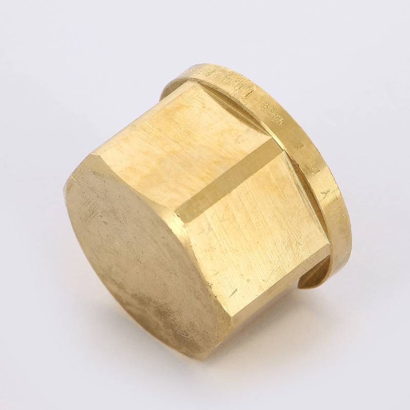 Заглушка с внутренней резьбой Viega 1 бронза 268367