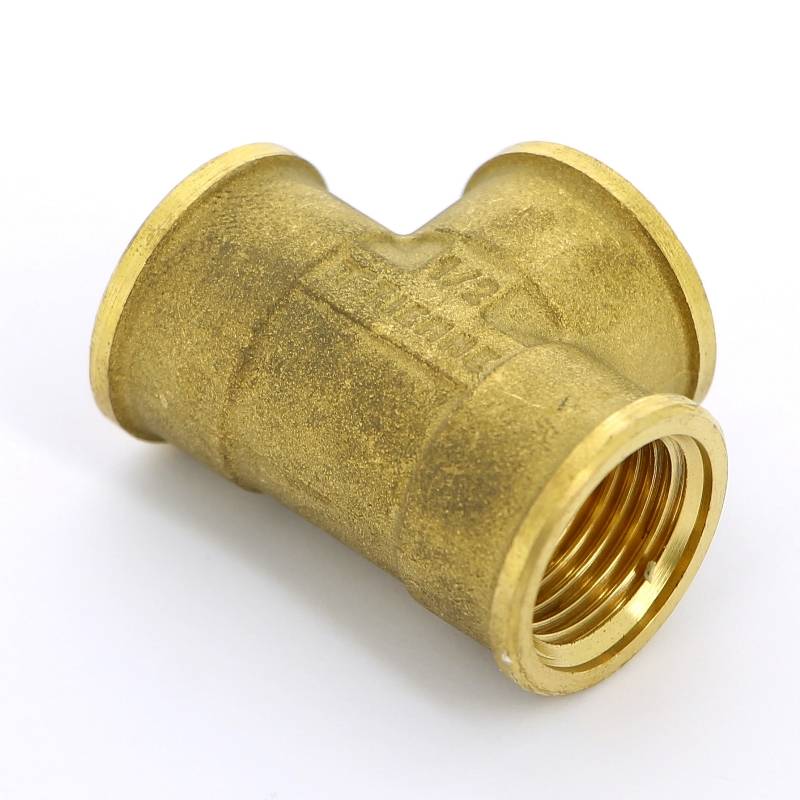 Тройник обжимной хромированный Tiemme 12х15х12 мм 1000151