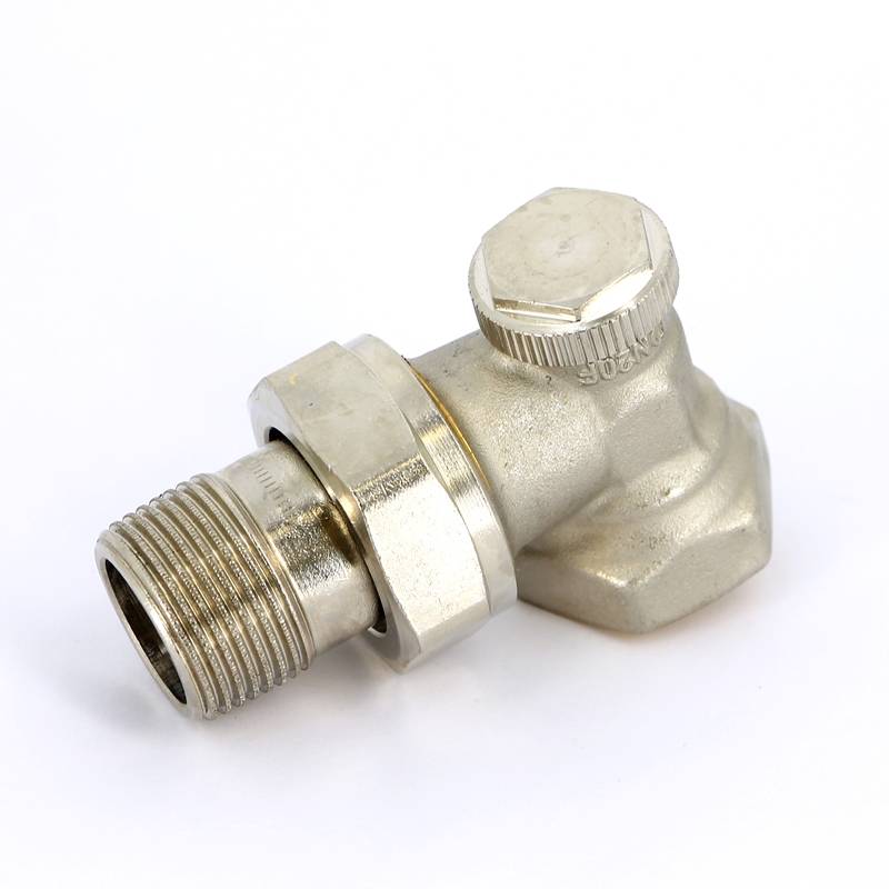 Вентиль обратный угловой Uni-Fitt THERMO 3/4 НВ с разъемным соединением 178N3000