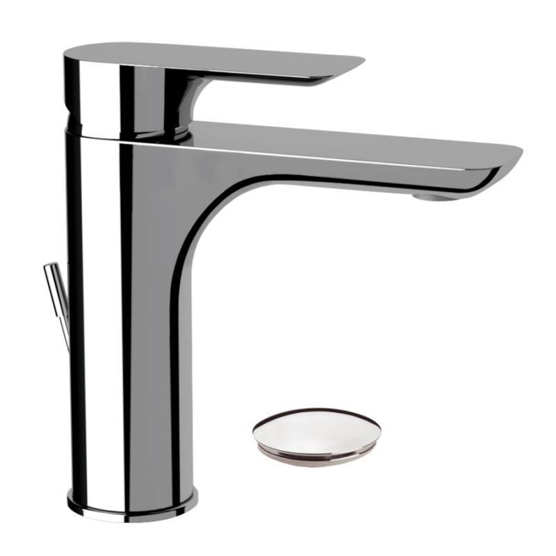 Смеситель для раковины Remer Infinity с донным клапаном хром I10