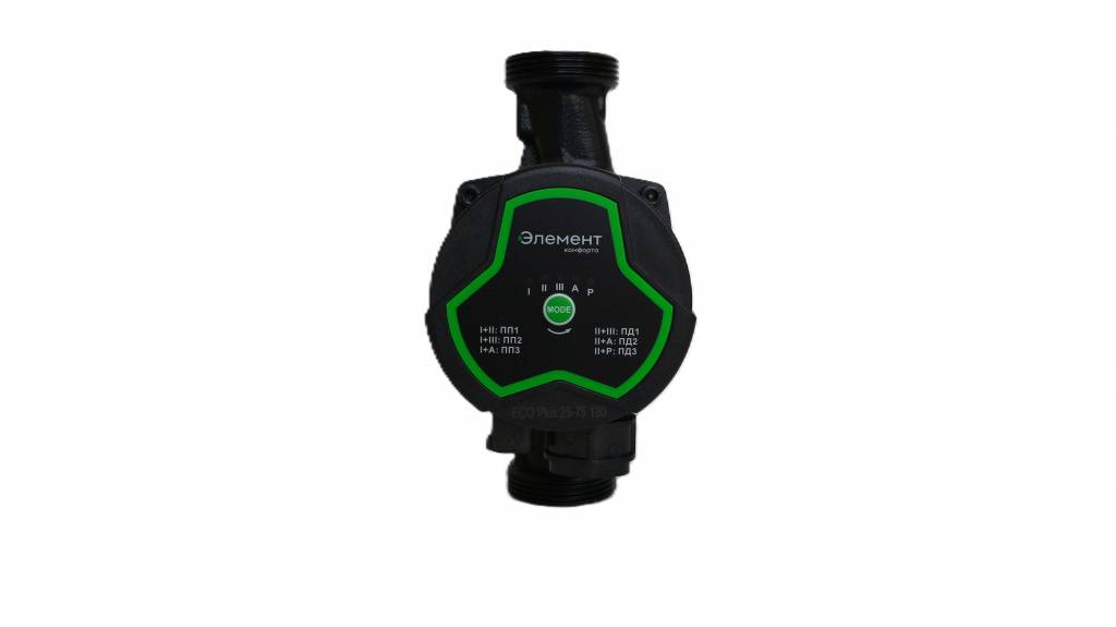 Циркуляционный насос ECO Plus 25-75 180 с комплектом гаек ECEP2575180