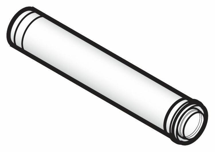 Удлинение дымохода De Dietrich DY 180 110 мм L=500 мм 84887580