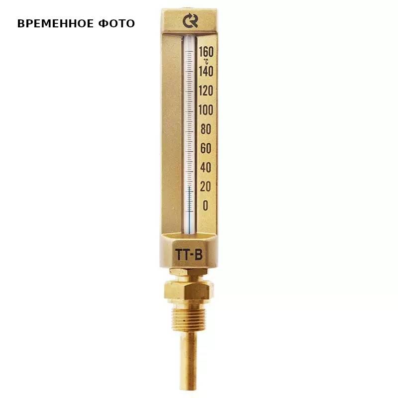 Термометр стеклянный угловой Росма ТТ-В 100 мм 0-160 °C 00000002809