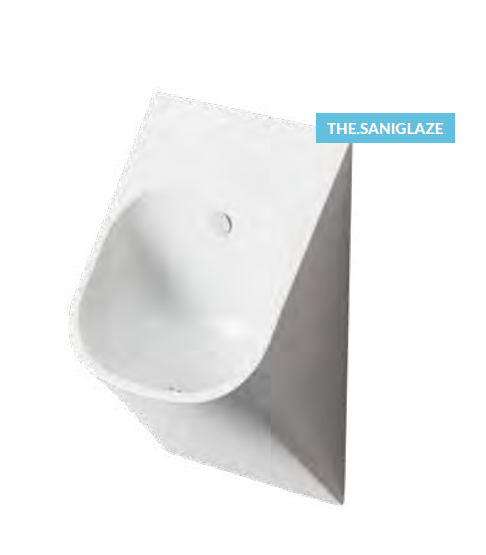 Писсуар Artceram La Fontana подвесной 330х310х620 мм черный матовый Saniglaze LFO002 17 34