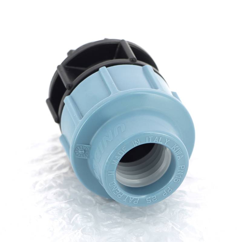 Муфта обжимная Unidelta для труб ПНД с внутренней резьбой 25х1/2 1004025002