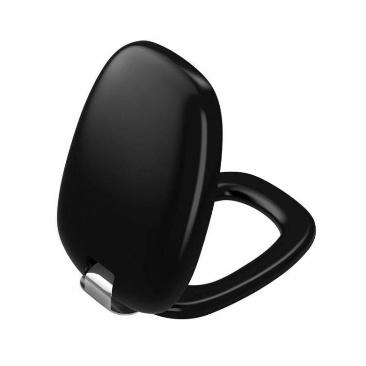 Сиденье для унитаза VitrA Plural микролифт черный матовый 126-083-009