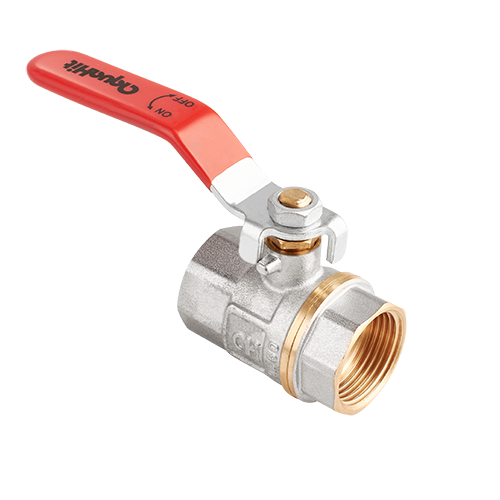 Кран шаровой AquaHit 1 1/4 ВВ PN 25 ручка-рычаг BV31107