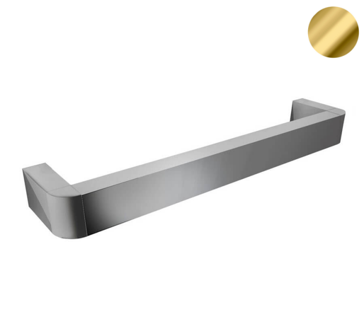 Полотенцесушитель электрический Margaroli Panorama 450x90x45 мм Gold 681GO