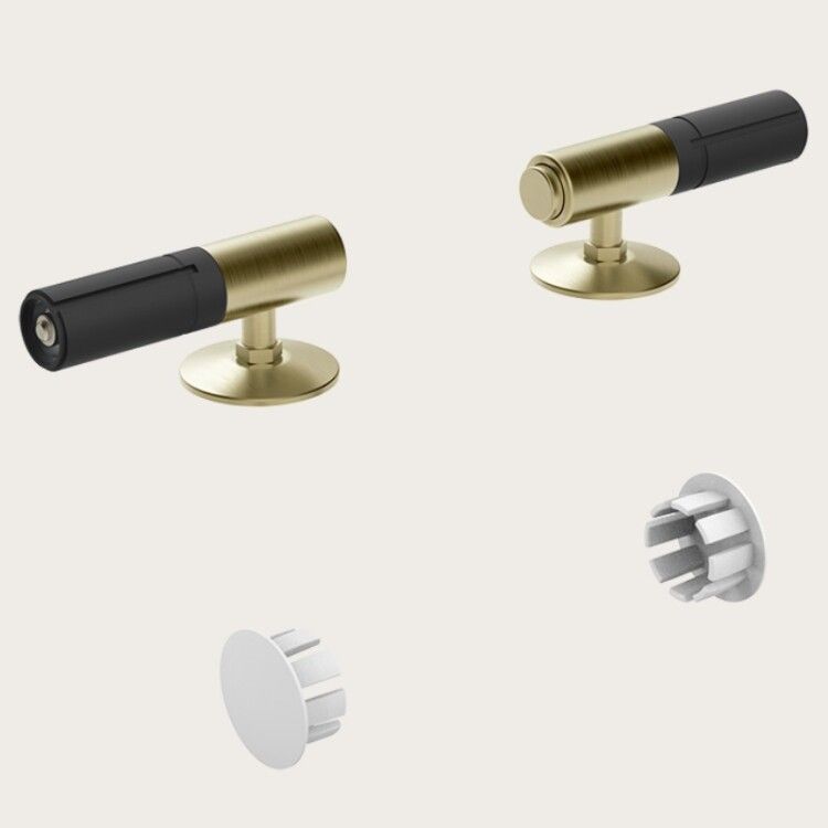 Петли для сиденья унитаза Gessi плавного закрывания Brushed Brass PVD 39184727