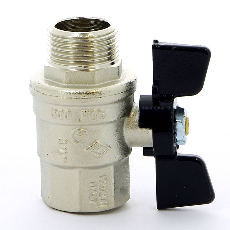 Кран шаровой Bugatti Oregon 3/4 НВ бабочка 03070065