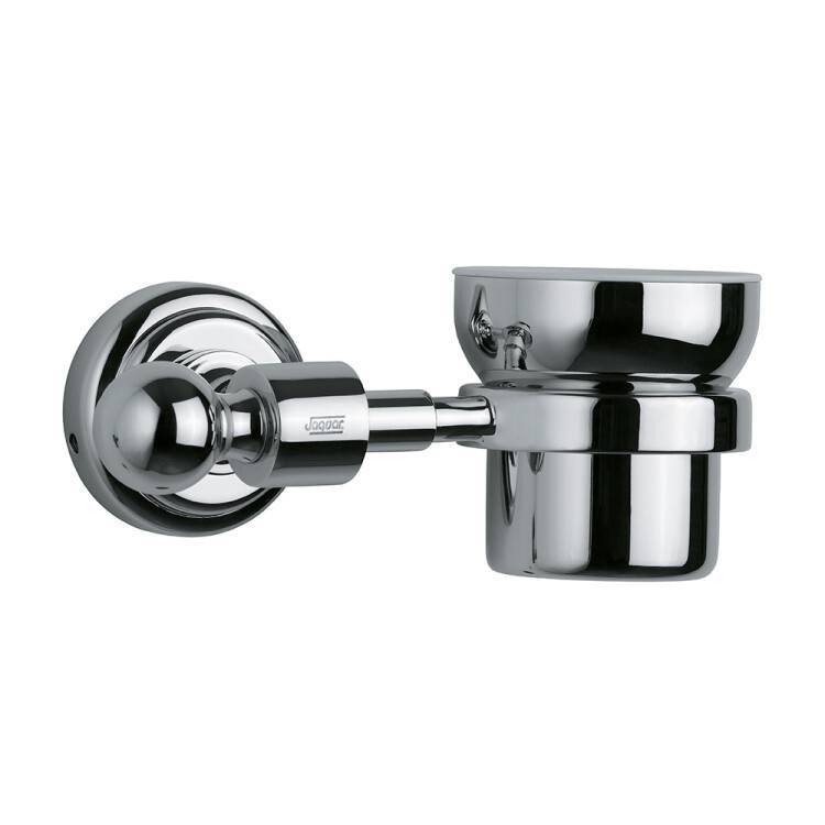 Стакан с держателем Jaquar Queens 129х70 мм хром AQN-CHR-7741
