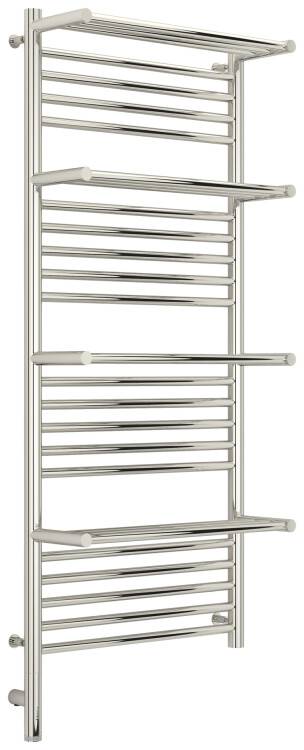 Полотенцесушитель электрический Сунержа Богема 3.0 с 4 полками 1200x500 мм МЭМ нижнее слева сталь 0058081250