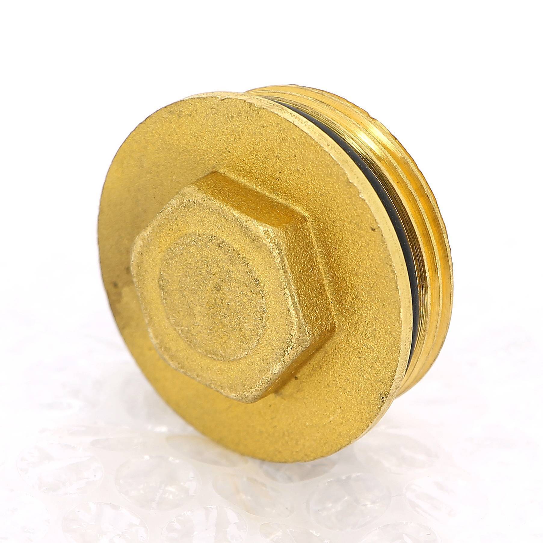 Заглушка латунная с наружной резьбой Tiemme 1 1/4 1950007