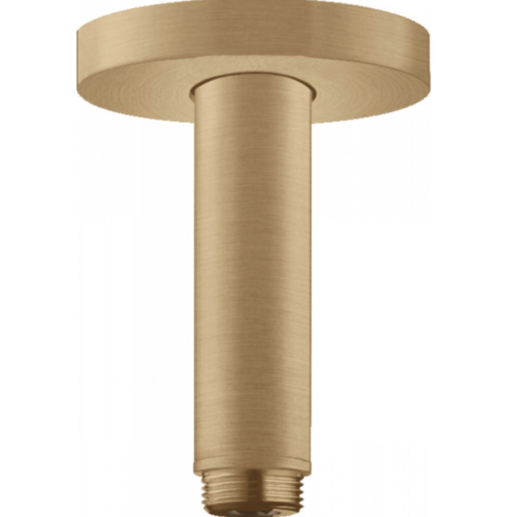 Держатель верхнего душа Hansgrohe 389 мм шлифованная бронза 27393140