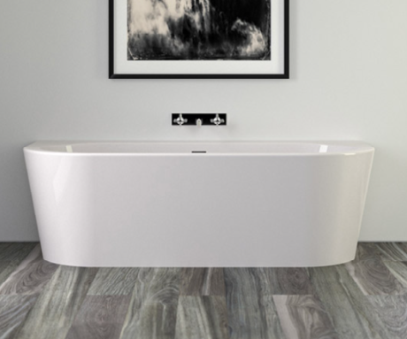 Ванна Knief Wall 1800x800x600 мм белый матовый 0100277WM