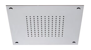 Верхний душ Gessi MYDREAM Quadro 320x320 мм потолочный встраиваемый хром 23004XCRX