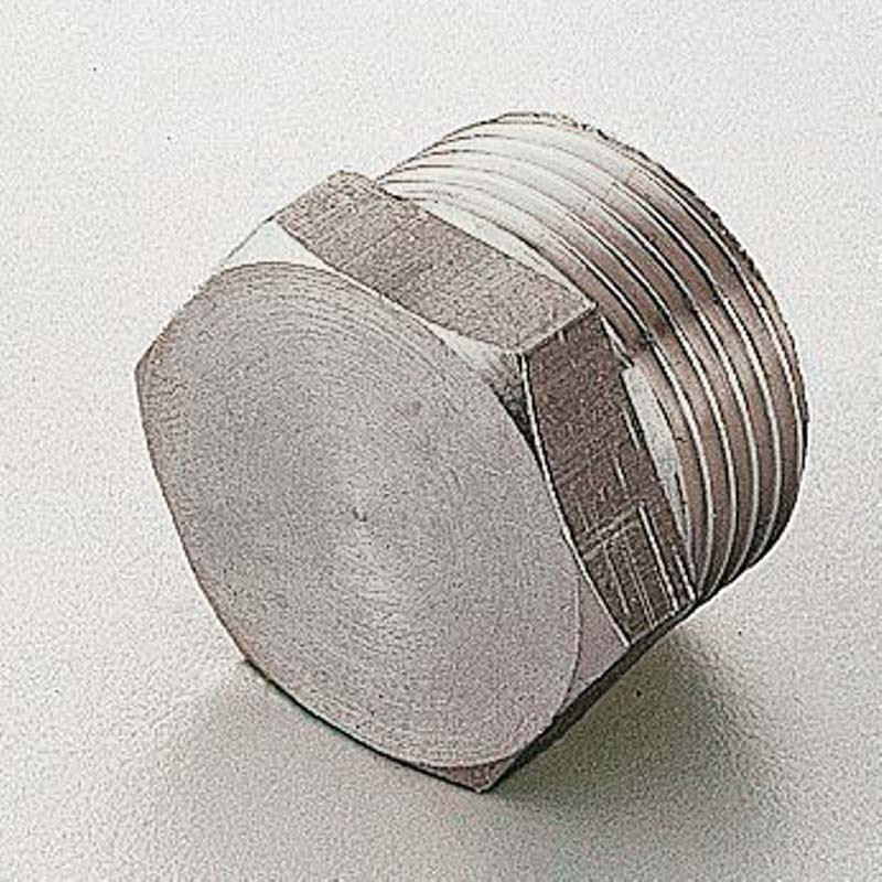 Заглушка никелированная Tiemme 1 наружная резьба 1500266