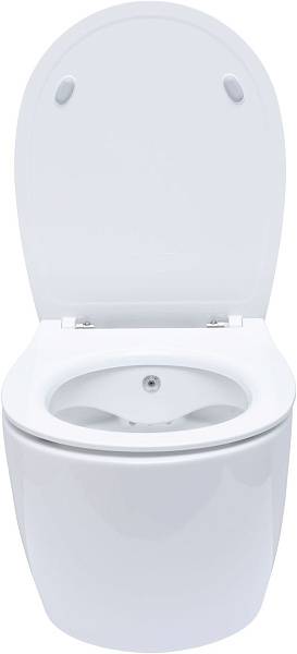 Унитаз подвесной безободковый Allen Brau Fantasy с гигиеническим душем 51x36.3 см 4.11HC1.20