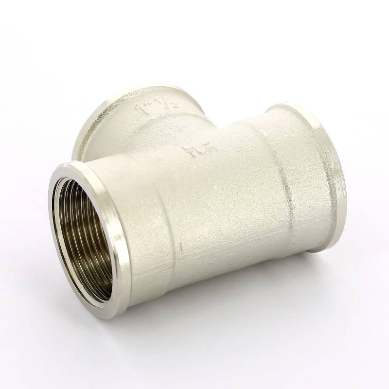 Тройник никелированный Tiemme 1 1/2 ВР-ВР-ВР 1500171