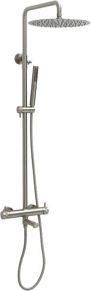 Душевая стойка Allen Brau Priority с изливом 27.7x50.9x123.2 см никель браш 5.31A10-BN